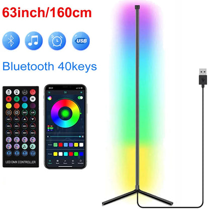 160cm LED Corner Floor Lamp